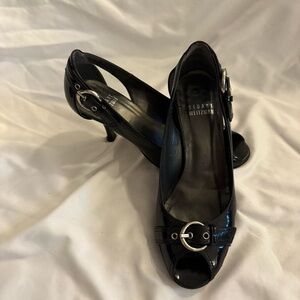 EUC Stuart Weitzman Chatup Peep-toe Heels
